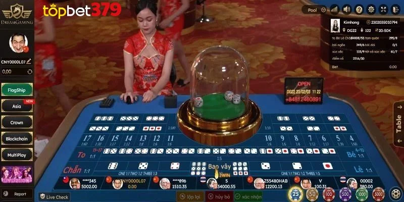 Luật chơi game tài xỉu